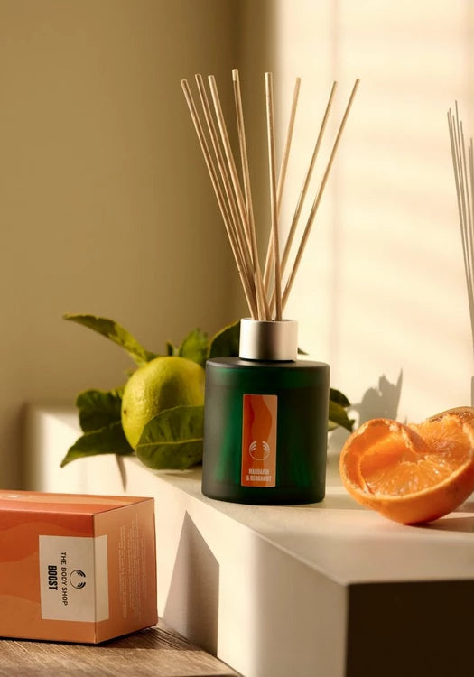 Parfum D'ambiance Ipuro Essentials Bois De Cèdre 100 Ml - Notes Orange, Citron, Romarin, Santal, Vanille - Avec Bâtons Diffuseurs