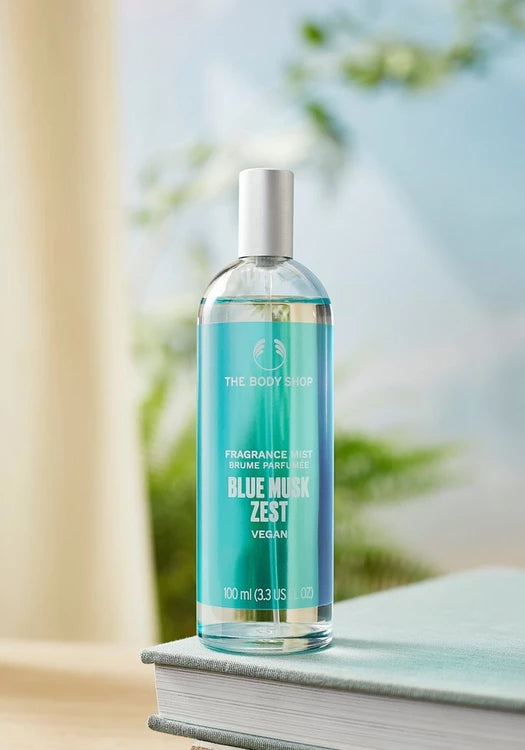 Blue Musk Zest Fragrance Mist – The Body Shop Mauritius