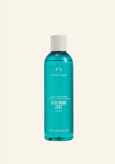 Blue Musk Zest Hair And Body Wash