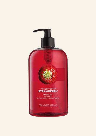 Gel douche fraise