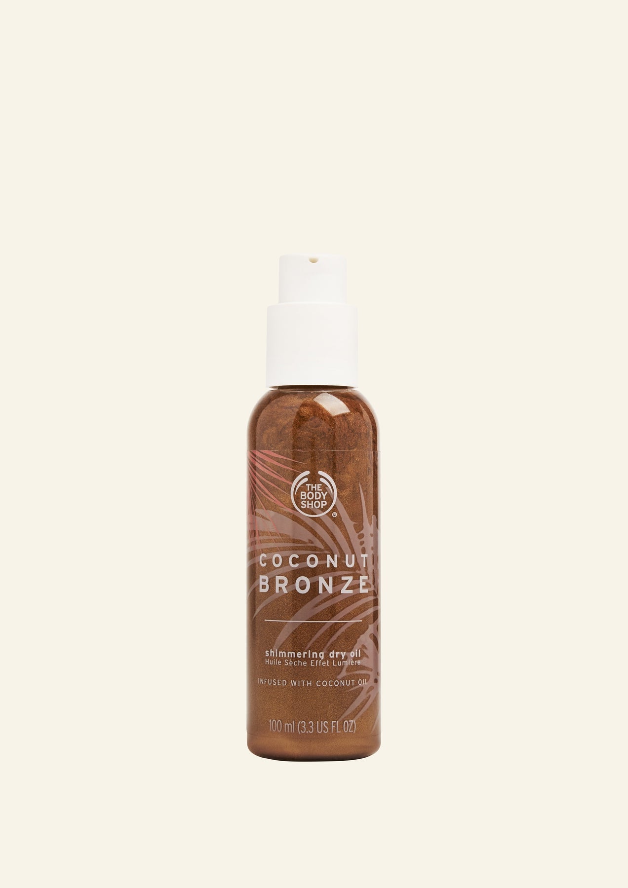 Huile sèche scintillante Coconut Bronze