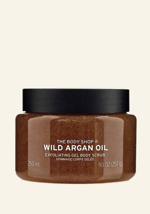 Gommage corporel exfoliant en gelée à l'huile d'argan sauvage