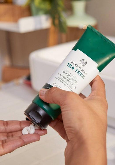 Tea Tree 3-in-1 Wash Scrub Mask